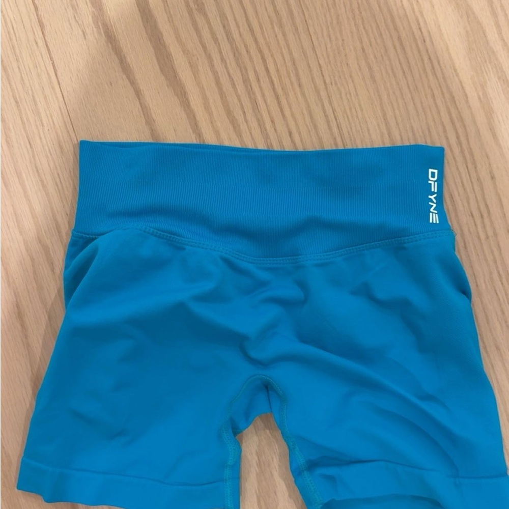 Blue DFYNE shorts size small